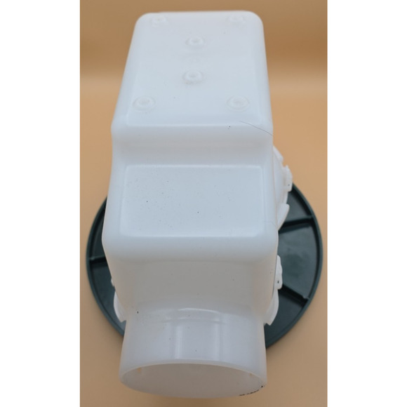 French Drain Man 4 Inch Catch Basin with Turf Restrictor Plate For 3" Corrugated - Picture 4 of 8